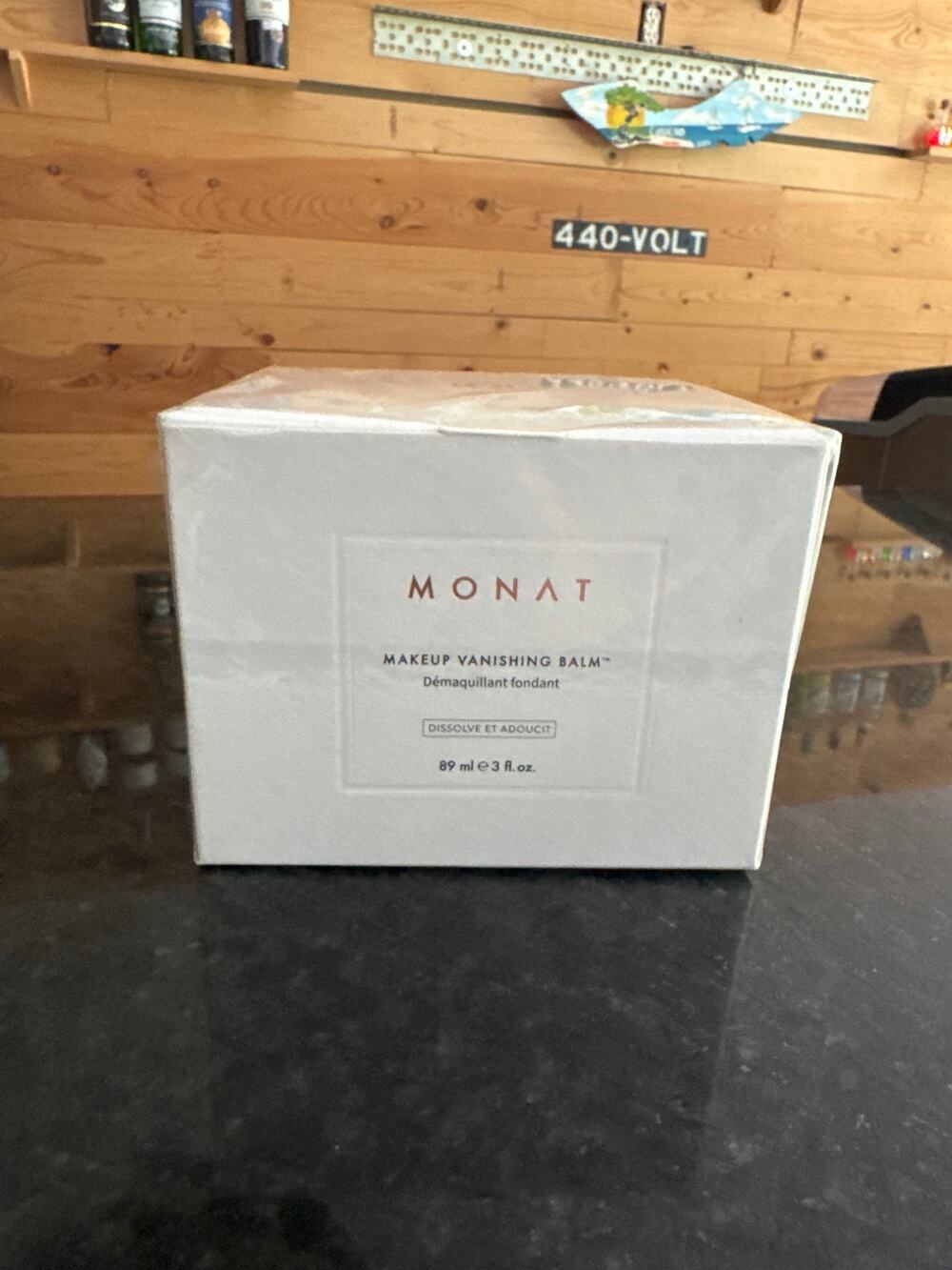 MONAT Makeup Vanishing Balm 3 oz. NEW IN UNOPENED BOX